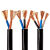 国标芯2 3 4芯电线软线0.5 0.75 1平方电缆RVV监控护套电源线 100m 2芯 0.3平方毫米