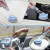 长手柄加液锅刷厨房灶台去污清洁洗锅刷碗钢丝球刷不粘锅 长柄加液PET蓝色球刷2个装