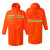瑞珂韦尔（Rockwell）反光风衣式雨衣长款连体雨衣户外执勤骑行加厚成人雨衣 荧光红 2XL