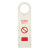 稳斯坦 WST5001 （5个）脚手架挂牌套装 安全锁具上锁安全警示停工检修禁止使用标示牌 黄色挂牌