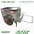 手推垃圾环卫车户外保洁小区物业400L塑料拉式不锈钢清洁回收铁桶 240升(料带盖轮)
