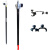 RTK对中杆GPS碳纤杆中海达思拓力华测原装通用测量杆手簿托架 通用两腿支架（优质款）