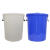 牌特厚加厚大号户外垃圾桶塑料水桶储水桶室外垃圾桶 60L带盖