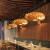 现代中式吊灯北欧客厅卧室餐厅茶室饭店吧台楼梯艺术装饰餐桌吊灯 浅色φ50*H20cm