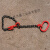 卸钢筋专用吊具捆绑自锁吊链吊钢筋链条钢管圆钢捆绑吊车装卸吊链 5吨4米(锰钢链条)