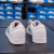 阿迪达斯（adidas）休闲鞋男鞋夏季新款低帮舒适轻便板鞋复古翻毛皮运动鞋 EE6814 白绿 41