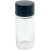 定制样品瓶透明小玻璃瓶带盖密封瓶棕色化学试剂瓶西林瓶小瓶子小空瓶 棕色 50ml/个