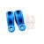 蔬菜大棚用风口滑轮微型小滑轮吊线滑车定滑轮小滑车尼龙滑轮包邮 50毫米蓝色10只