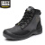 SafetyJogger安全鞋中帮Dakar钢头钢底防砸防刺穿工作鞋 黑色SAHARA 黑色 36