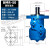 摆线液压马达BMR/BM2-50 400 250 160正反转高速低速大扭矩油马达 2孔安装BMR50