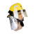 江波 消防头盔14款救援防护头盔 消防员防护安全头盔 （黄色）