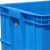 京顿 大号塑料周转箱收纳储物箱长方形物流中转箱货框周转筐胶箱带盖子750*565*400mm