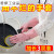 防水加绒洗碗手套女厨房加厚橡胶清洁家务洗衣服做菜神器冬季 宽口--单层--加长款*/ 2双装用不烂颜色随机