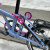 适用于扶摇 H&H 适用brompton小布折叠自行车配件改装铝合金座杆坐管夹 橙色