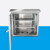 不锈钢网络机柜12u9u6u户外壁挂交换柜0.6米室外防水功放柜监控柜 银色不锈钢201材料1.0 80x60x60cm