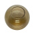 定制定制玻璃灯罩客厅吊灯透明干邑色烟灰色E7 G9螺口圆球形外壳 褐色