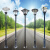 太阳能灯led路灯3米3.5米4小区道路景观灯室外防水高杆灯 款式五(送光源+预埋件)
