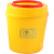 废物利器盒锐器盒一次性医院黄色圆形方形针头小型垃圾桶 圆形8L