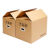 超硬大号搬家纸箱五层特硬搬家收纳箱子快递物流箱打包纸箱子 特硬塑料扣 3个装 40*30*30
