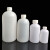 塑料瓶 HDPE广口瓶 样品瓶 塑料白小口瓶 样品分装液体留样瓶 带 方形[无刻度无内盖]500mL