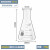 化科 玻璃三角烧瓶烧杯锥形瓶化学实验器材50-5000ml 玻璃锥形瓶喇叭口3000ml 