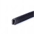 u型骨架密封 橡复合包边条机械锋利钣金防割手护口条滑板保护条 (黑色)宽7mm高8mm卡1-1.5mm