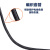 汇一汇 自卷式纺织套管 阻燃开口式编织光纤网线束护套软管 32mm (50m/卷)