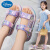 迪士尼（Disney）女童凉鞋2024新款运动时尚公主风小女孩儿童鞋子软底中大童夏款潮 紫色 26码内长约16.2cm