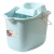 定制健安加厚拖地桶 清洁洗地桶水桶桶 挤水拖布桶拧塑料擦地桶 北欧粉