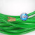 绿钢丝绳包塑葡萄架遮阳网搭大棚牵引百香果猕猴桃细软晾衣绳 8毫米粗一盘30公斤约230米14卡头
