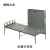 精锐之光 JZ-XL802 行军床 单人便携式塑钢床折叠床 两折床塑钢硬板床 军绿色 2000*800*430mm