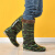 制耐（ZHINAI） 长筒迷彩塑胶防寒雨鞋男女通用厨房劳保套脚水鞋防滑保暖雨靴 YX21070143