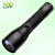 尚为SZSW2104多功能强光电筒 SW2105防爆手电筒LED聚泛光无线远射 黑色 DC直充