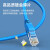 胜为（shengwei）超五类网线成品网线 1.5米蓝色无氧铜百兆cat5e类网络跳线 LC-2015C