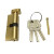 短云 室内门锁锁芯通用型C级木门锁心小70mm换锁具零配件  小75mm锌包铜锁芯-金色35-45MM