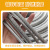 镀锌不包塑裸钢丝绳50米大棚葡萄架百香果种植钢丝软线34568mm粗 5.0重型mm-10米（扣2个）