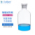 垒固 玻璃磨口瓶 透明小口试剂瓶 分装瓶 溶液瓶盒装 透明小口60ml,4个