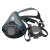 福奥森6502QL硅胶防毒面具舒适性防尘面具喷漆面罩防护面具半面罩主体 6502QL配6001七件套