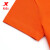 特步童装 20年夏季圆领套头透气短袖T桖 680225013515 橙色 120cm