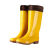 制耐（ZHINAI） 高中筒加棉水鞋耐油耐酸碱耐磨雨鞋劳保工业水鞋保暖防寒雨靴 YX21040141