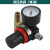 藤原（fujiwara）水包水压力桶配件喷枪压力表气管出料管 调压表阀普通