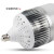 PULIJIE LED大功率节能灯螺旋灯泡白光暖光 LED球泡-E27螺口千足银款 白+200W