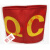 适用现货 红袖标袖章定做安全员袖章斜纹面料网印圆形袖套可定制 QC