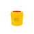 劳保佳 垃圾桶 医疗废物垃圾桶 方形圆形一次性安全利器盒 锐器盒 废弃针头收纳盒 圆形4L