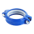 沟槽卡箍式接头管件饮用给水管道蓝色钢卡自来水镀锌钢管抱箍卡子 DN100（114）