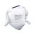 3M KN95口罩9501+耳戴式防粉尘雾霾颗粒物 非独立包装 环保袋装50只/袋 500只