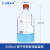蜀牛玻璃棕色透明蓝盖丝口试剂瓶高硼硅蓝盖瓶00/250/500/1000ml/2000ml/500 带手柄蓝盖瓶2500ml
