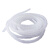 ihome 缠绕管 绕线管电线包线管收纳管PE螺旋软管 白色18mm(3米)x10包