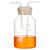 POMEX玻璃洗气瓶带刻度万用多功能广大口气体洗瓶