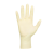 嘉湛力一次性手套乳胶橡胶清洁防护手套实验室卫生医生检查手套 米黄色乳胶100只20盒（无粉） L码（大码）